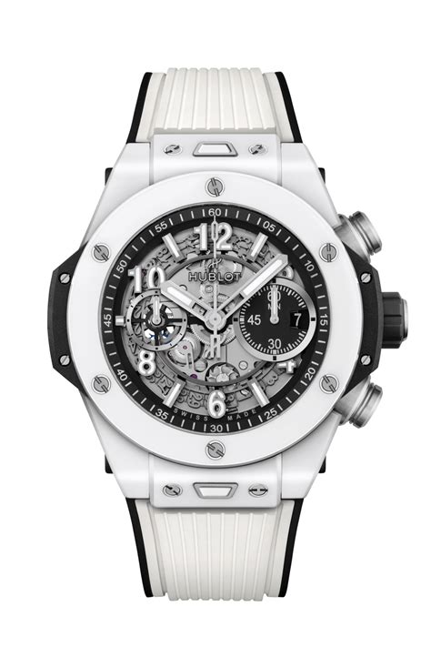 hublot watch white|Hublot unico white.